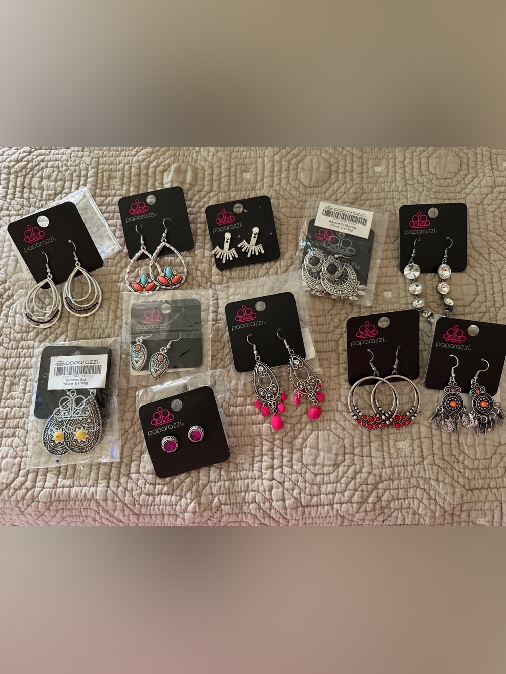 NEW! Huge Lot Paparazzi Earrings